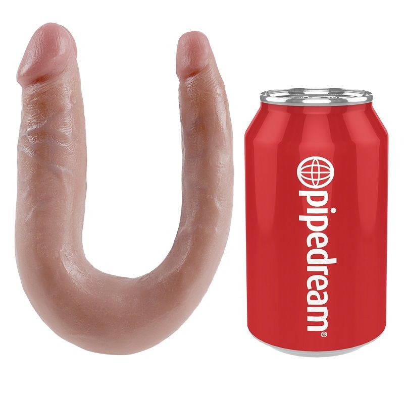 King Cock-Dildo Doppia Penetrazione 12.7 cm Natural-Waterproof