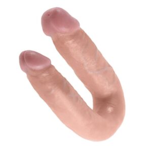 King Cock-Dildo Doppio Penetrazione 13.9 cm Natural-Waterproof 8 King Cock-Dildo Doppio Penetrazione 13.9 cm Natural-Waterproof — PIPEDREAMS · Dildo & Stimolatori (immagine 3)