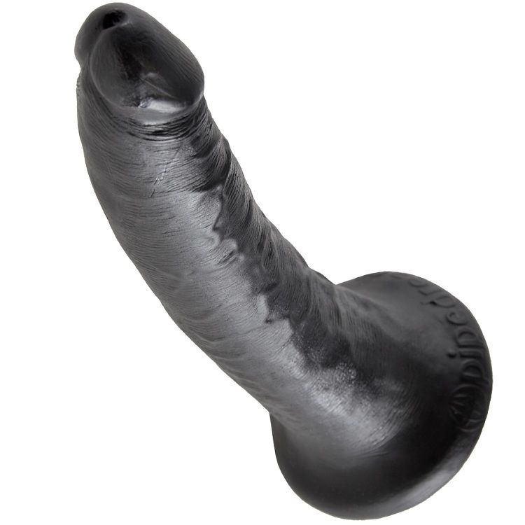 King Cock-17.8 cm Nero-Waterproof, Ventosa 2 King Cock-17.8 cm Nero-Waterproof, Ventosa — PIPEDREAMS · Dildo & Stimolatori (imaginea 2)