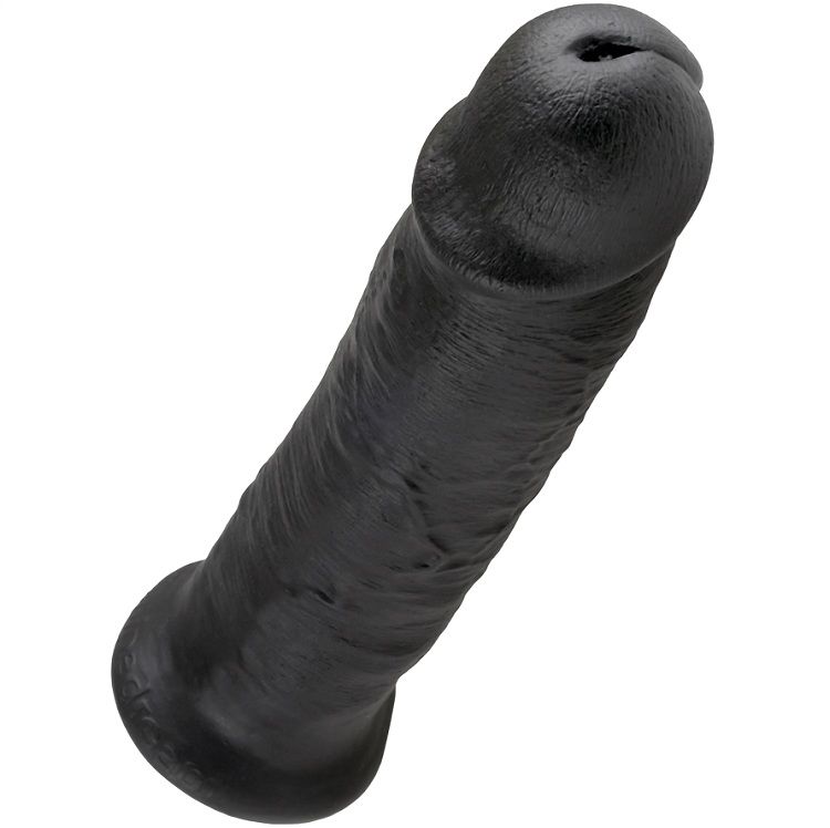 King Cock-25 cm Nero-Latex, Ventosa 2 King Cock-25 cm Negru-Latex, Ventuza — PIPEDREAMS · Dildo & Stimulatoare (imaginea 3)