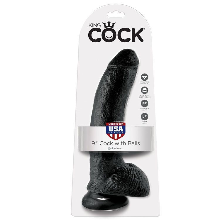 King Cock-22.9 cm (9'') Penis Realist Nero-Ventosa 3 King Cock-22.9 cm (9'') Penis Realist Nero-Ventosa — PIPEDREAMS · Dildo & Stimolatori (imaginea 3)