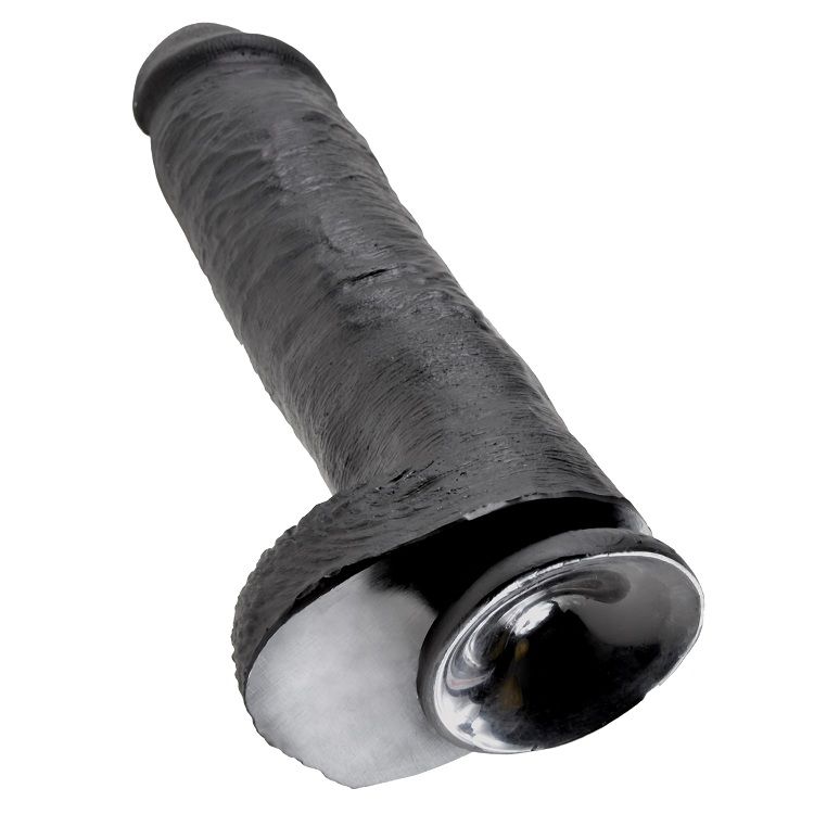 King Cock-11 Inch Dildo Realistico Nero 28 cm-Ventosa — PIPEDREAMS · Dildo & Stimolatori (immagine 2)