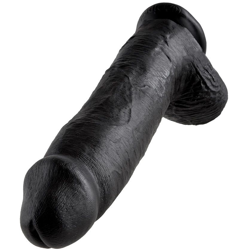 King Cock-12 Penis Realist Nero 30.48 cm-Ventosa — PIPEDREAMS · Dildo & Stimolatori (imaginea 5)