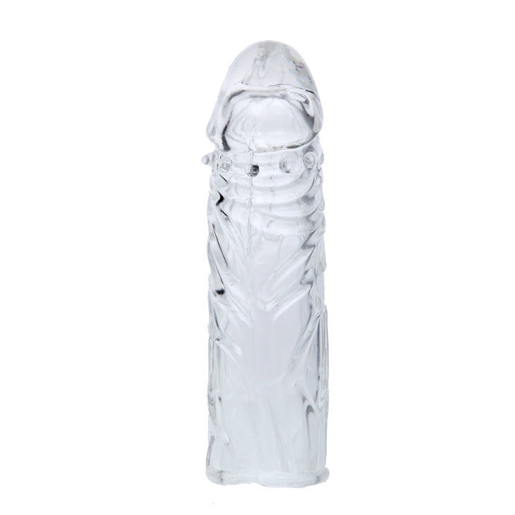 Baile For Him-Guaina Lilla per Pene in Silicone Adattabile 13 cm · Anelli & Guaine per pene (imaginea 8)