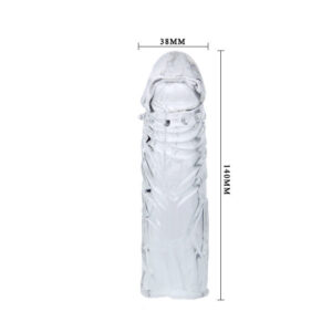 Baile For Him-Guaina Lilla per Pene in Silicone Adattabile 13 cm · Anelli & Guaine per pene (imaginea 3)
