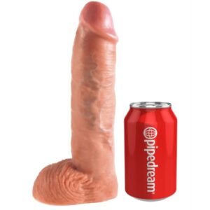 King Cock-Strap-on con Dildo Nudo 25.5 cm e Bretelle, Colore Carne 11 King Cock-Strap-on con Dildo Nudo 25.5 cm e Bretelle, Colore Carne — PIPEDREAMS · Anelli & Guaine per pene (imaginea 3)