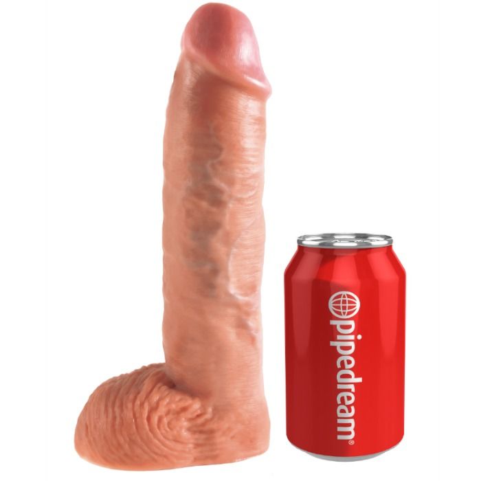King Cock-Strap-on con Dildo Nudo 25.5 cm e Bretelle, Colore Carne 3 King Cock-Strap-on con Dildo Nudo 25.5 cm e Bretelle, Colore Carne — PIPEDREAMS · Anelli & Guaine per pene (imaginea 3)