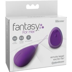 Fantasy For Her-Uovo Massager con Telecomando Excite-her — PIPEDREAMS · Vibratori (imaginea 6)