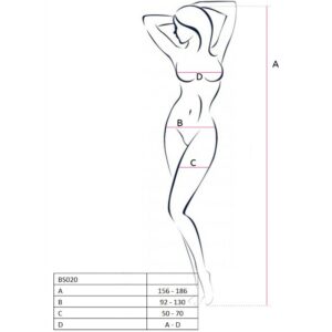 Passion Woman Bodystockings-Woman BS020 Bodystocking · Lingerie spicy & Bodystocking (imaginea 3)