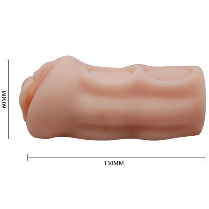 Crazy Bull-Lillian Masturbatore Vagina 13 Cm-TPR, Impermeabile · Masturbatori (immagine 5)