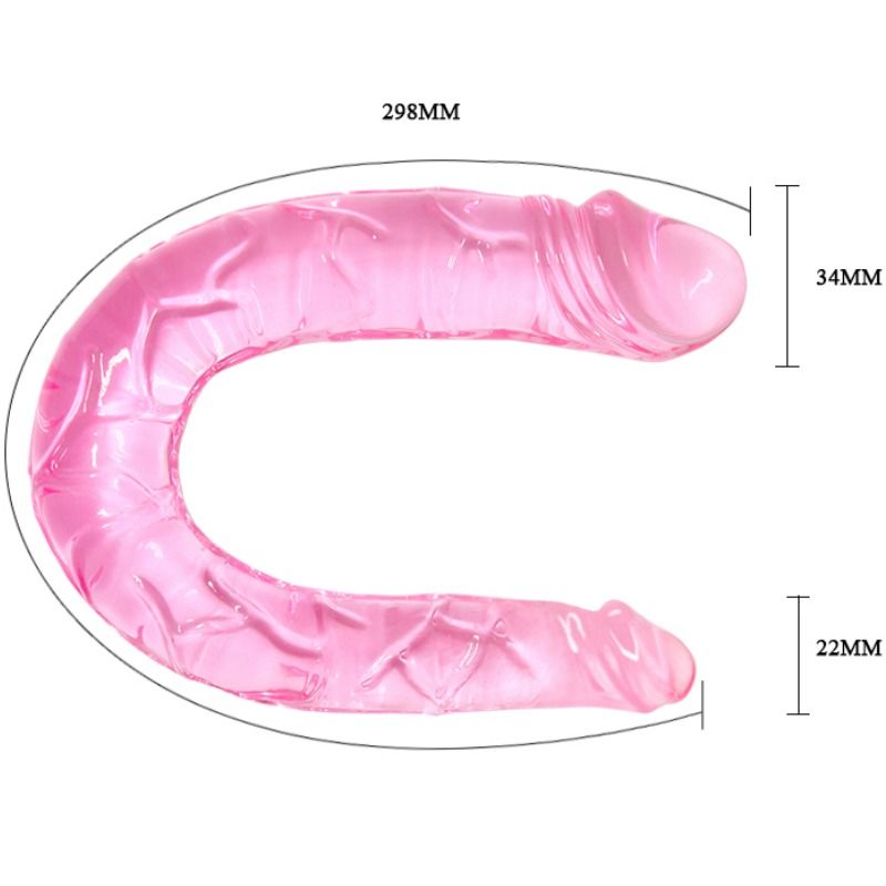 Baile-Dildo Doppio in TPR, Impermeabile · Dildo & Stimolatori (imaginea 3)