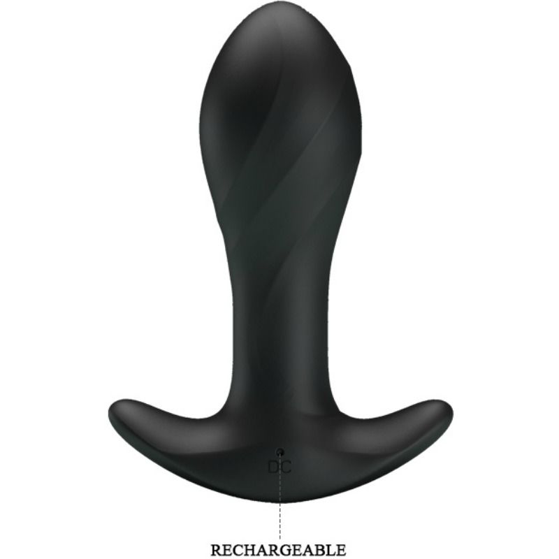 Pretty Love-Vibratore anale in silicone, 12 velocità, ricaricabile · Giocattoli anali (immagine 2)