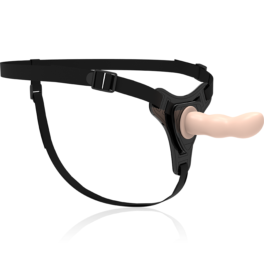 Fetish Submissive Harness-Imbracatura Silicone Flesh G-spot 12.5 cm 2 Fetish Submissive Harness-Imbracatura Silicone Flesh G-spot 12.5 cm · Strap-on & Imbracature (imaginea 2)