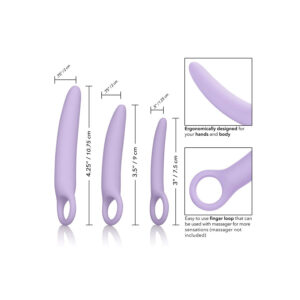 Calexotics-Dr Laura Berman Alena Set di 3 Silicone Dilatatori · Giocattoli anali (imaginea 3)