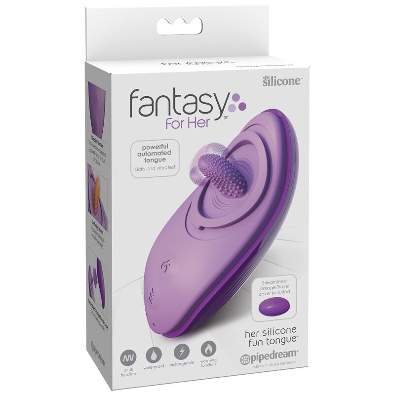 Fantasy For Her-Lingua giocattolo in silicone per Ea-7 velocità — PIPEDREAMS · Vibratori (imaginea 5)