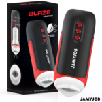 Jamyjob-Blaze Masturbatore Automatico con Aspirazione e Vibrazione · Anelli & Guaine per pene