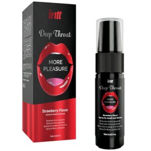 Intt Unisex Arousal Gel-Deep Throat More Pleasure Oral Spray