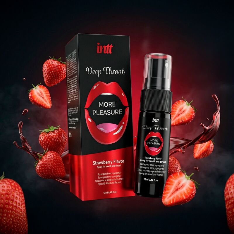 Intt Unisex Arousal Gel-Deep Throat More Pleasure Oral Spray · Sesso orale & Corpo (immagine 3)