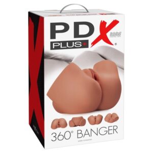 Pdx Plus – Realistico 360 Banger Masturbatore (Fonda e Vagina) — PIPEDREAMS · Masturbatori (imaginea 4)