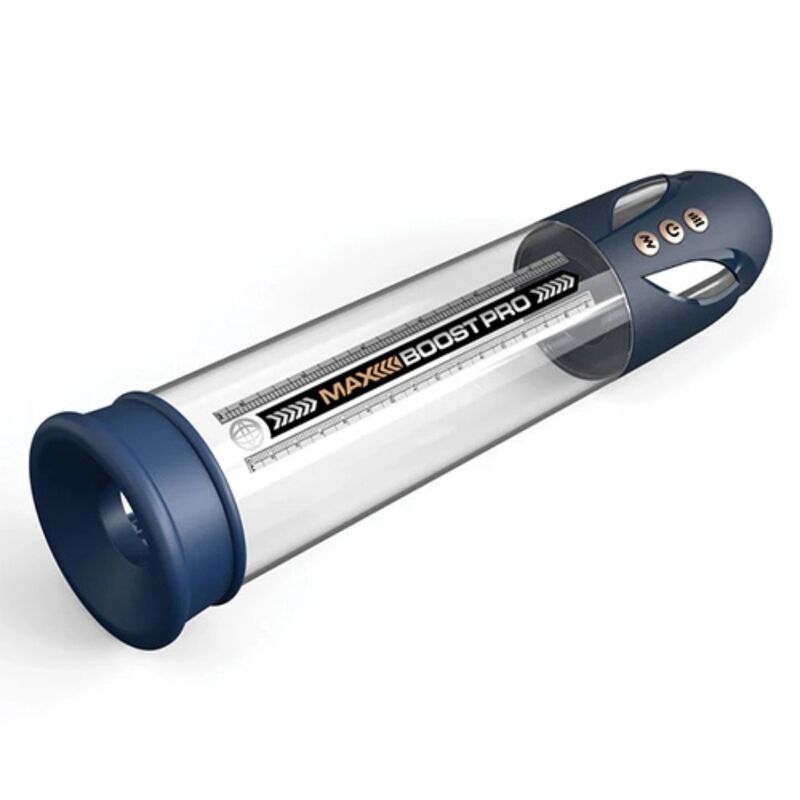 Pump Worx-Max Boost Pro Flow Blue Vacuum Pump 30,5 cm - Ricaricabile — PIPEDREAMS · Anelli & Guaine per pene (imaginea 4)