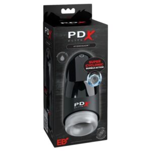 Pdx Elite-Hydrogasm Cyclonic Vibrating Masturbatore 20 CM — PIPEDREAMS · Masturbatori (immagine 3)