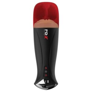 Pdx Elite-Fap-O-Matic Pro XL Automatic Vibrating Stroker Brown — PIPEDREAMS · Masturbatori (immagine 3)
