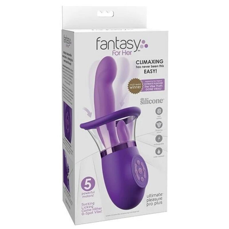 Fantasy For Her – Ultimate Pleasure Pro Plus Rabbit 20,3 cm — PIPEDREAMS · Vibratori (immagine 5)