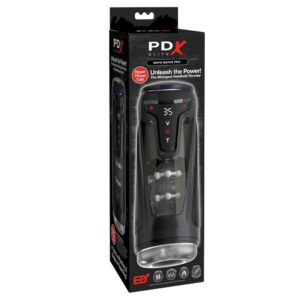 Pdx Elite-Moto-Bator Pro Thrusting Stroker Automatico Vibrazione