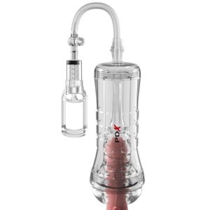 Pdx Elite-ViewTube Vac XXL Trasparente Stroker With Suction Pump — PIPEDREAMS · Anelli & Guaine per pene (immagine 4)