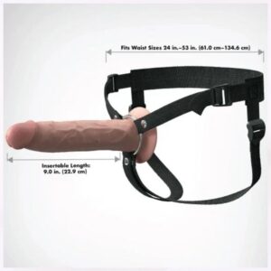 Fantasy X-tensioni-Elite Realistic Hollow Strap-On 24.1 cm 11 Fantasy X-tensioni-Elite Realistic Hollow Strap-On 24.1 cm — PIPEDREAMS · Strap-on & Imbracature (imaginea 5)