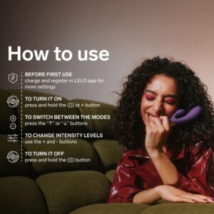 Lelo-Ina Thrust Rabbit Vibratore Silicone, Ricaricabile, App · Vibratori (immagine 7)