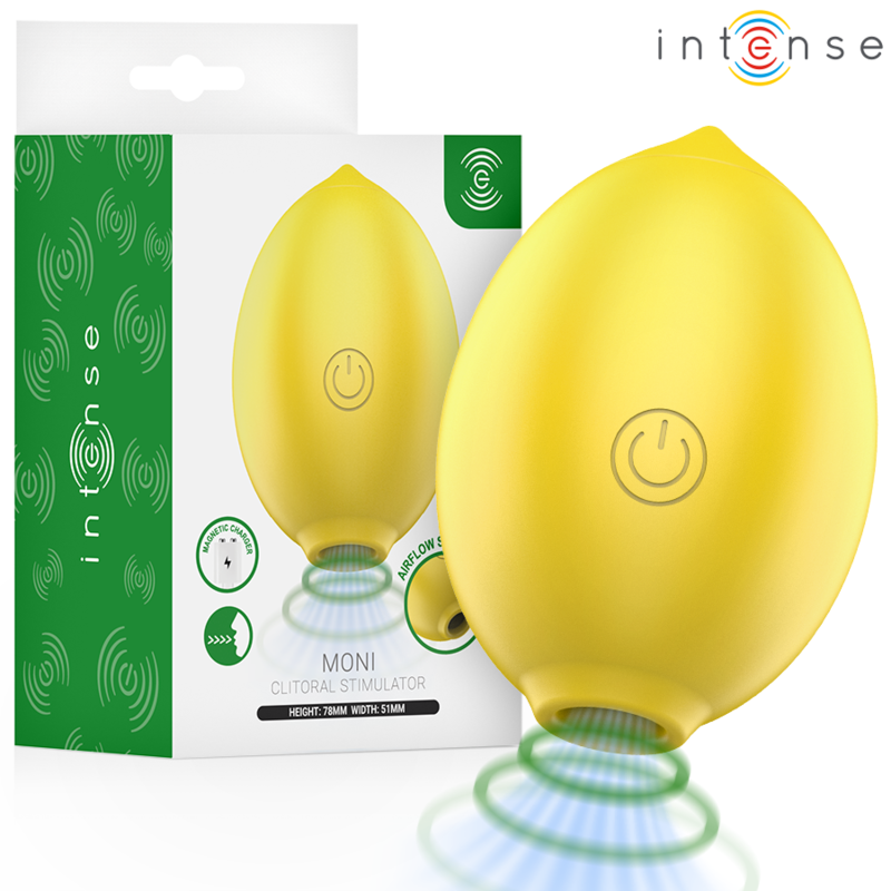 Intense Fun Toys-Moni Lemon Stimolatore con Suzione