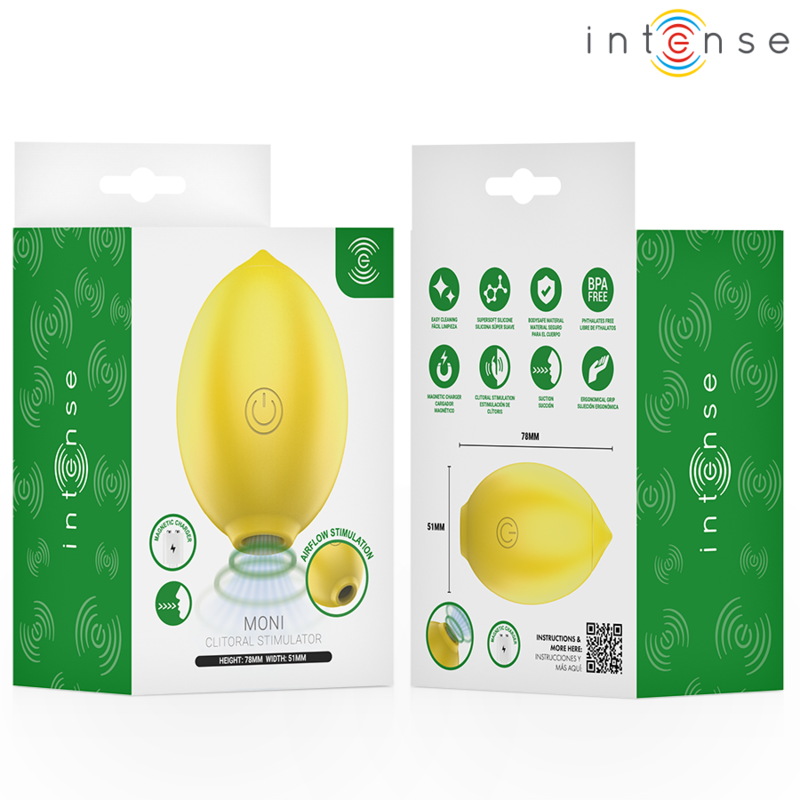 Intense Fun Toys-Moni Lemon Stimolatore con Suzione · Vibratori (imaginea 8)