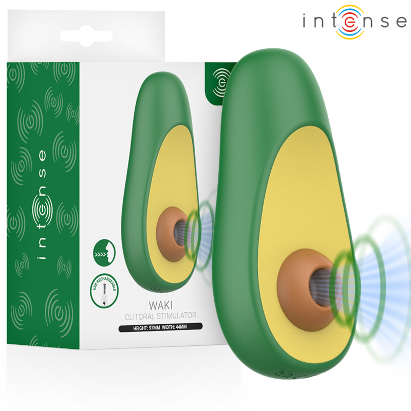 Intense Fun Toys-Waki Avocado Stimolatore del Clitoride