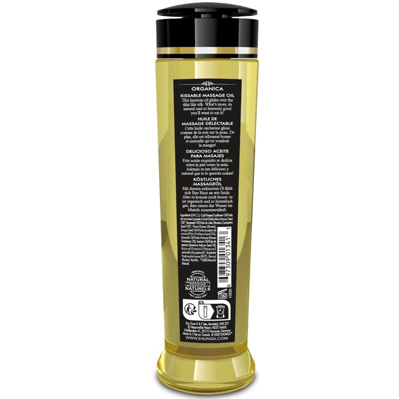 Shunga Olio da Massaggio Biologico – Sapore di Lampone 240 ml 2 Shunga Olio da Massaggio Biologico – Sapore di Lampone 240 ml · Massaggio erotico (imaginea 2)