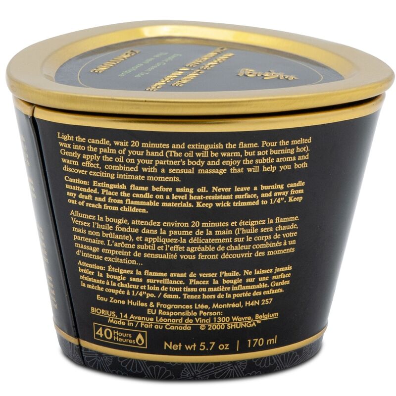 Shunga Candela Massaggio – Mango 170 ml · Massaggio erotico (immagine 4)