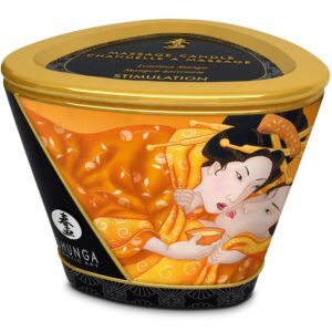 Shunga Candela Massaggio – Mango 170 ml · Massaggio erotico (immagine 5)