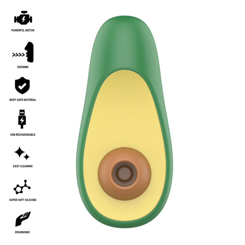 Intense Fun Toys-Waki Avocado Stimolatore del Clitoride · Vibratori (imaginea 9)