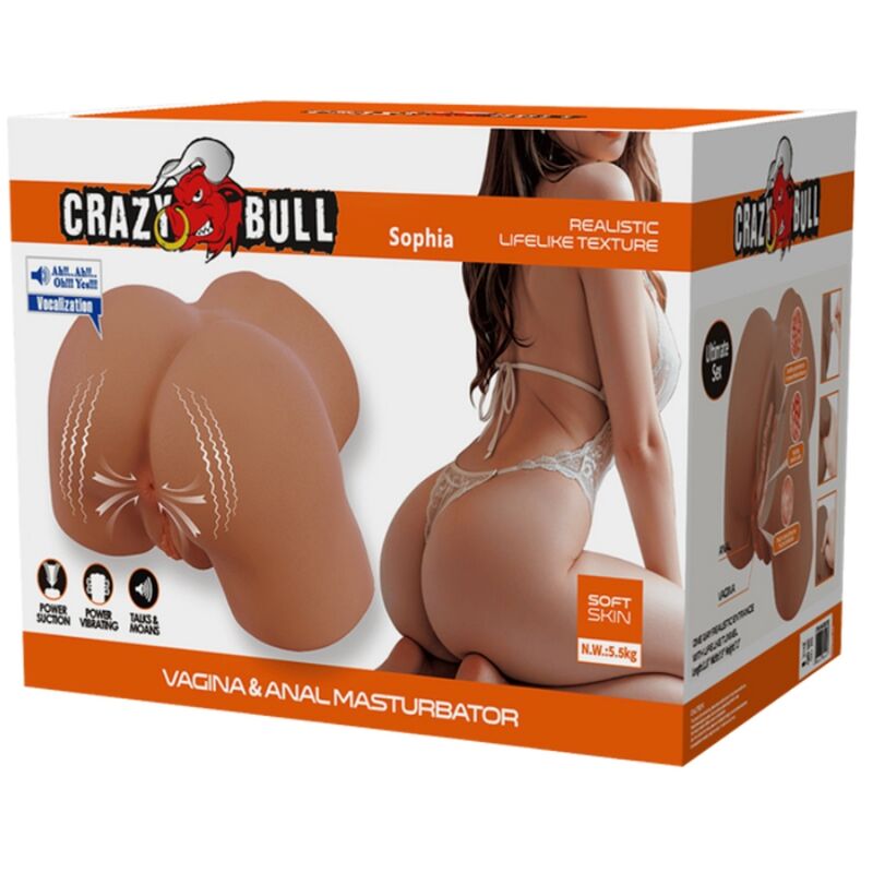 Crazy Bull-Geriann Masturbatore Realistico con Vibrazione · Masturbatori (immagine 8)