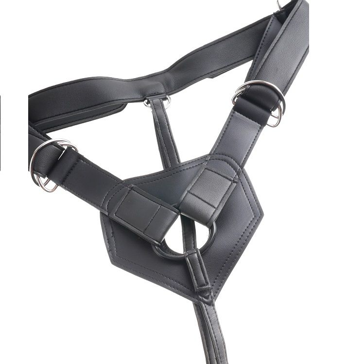 King Cock-Imbracatura Strap-On Con Penis Realist 20.3 cm-Ventosa — PIPEDREAMS · Dildo & Stimolatori (imaginea 5)