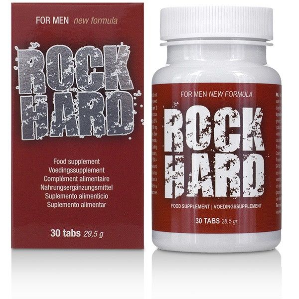 Cobeco-Rock Hard Supplemento per gli uomini 30 compresse 1 Cobeco-Rock Hard Supplemento per gli uomini 30 compresse — COBECO PHARMA · Afrodisiaci uomo