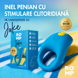 Romp-Juke Vibrator G-spot in Silicone, Ricaricabile, 100%