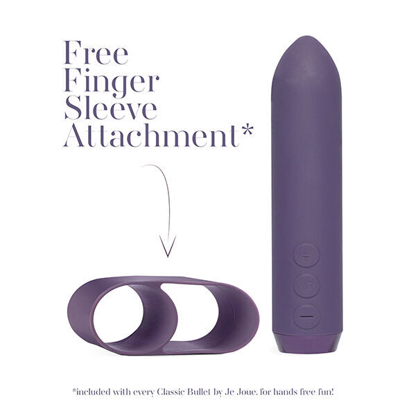 Je Joue-Classic Bullet Vibrator-Silicone, 5 velocità, Ricaricabile
