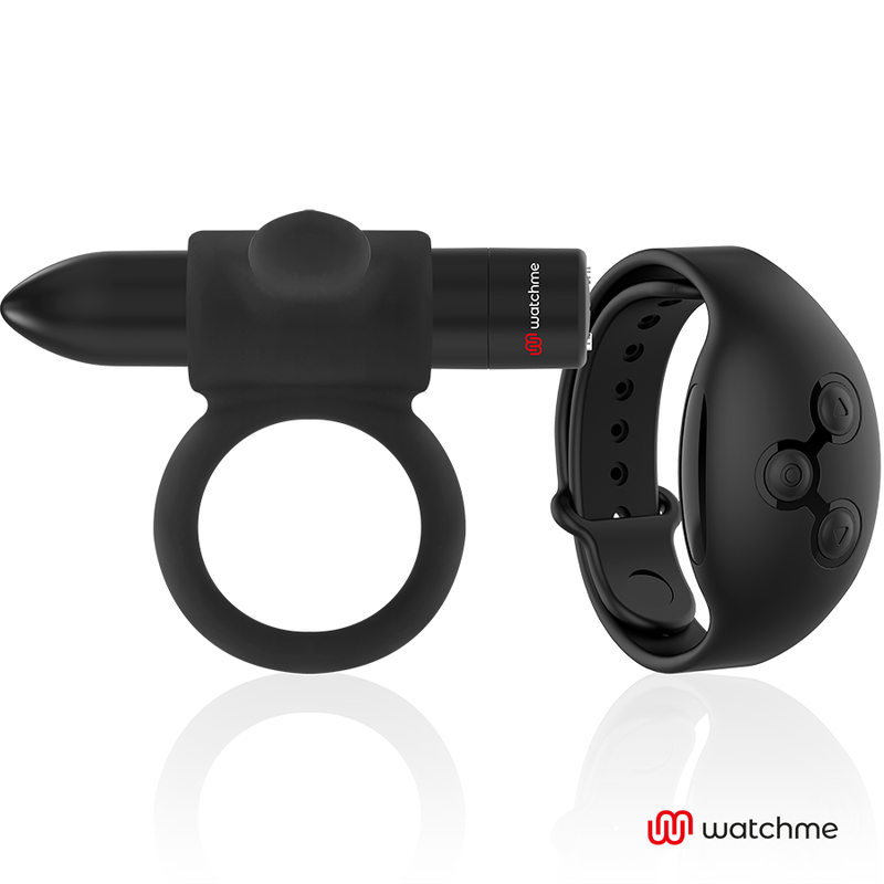 Black&silver-Cameron Anello fallico con Telecomando Watchme-Silicone 39 Black&silver-Cameron Anello fallico con Telecomando Watchme-Silicone