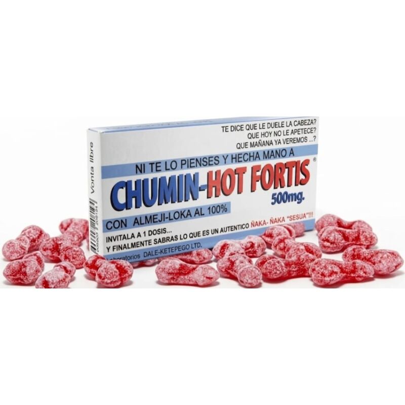 Diablo Goloso-Chumin-hot Fortis Scatola di caramelle — DIVERTY SEX · Dolciumi & Regali