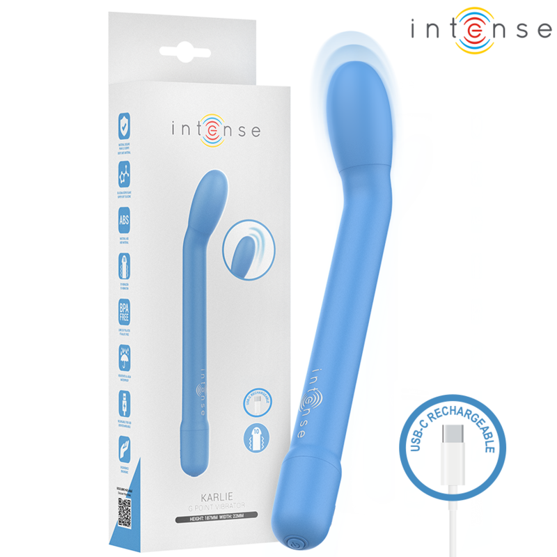 Intense High Tech-Karlie Stimolatore G-spot Ricaricabile · Vibratori (immagine 17)