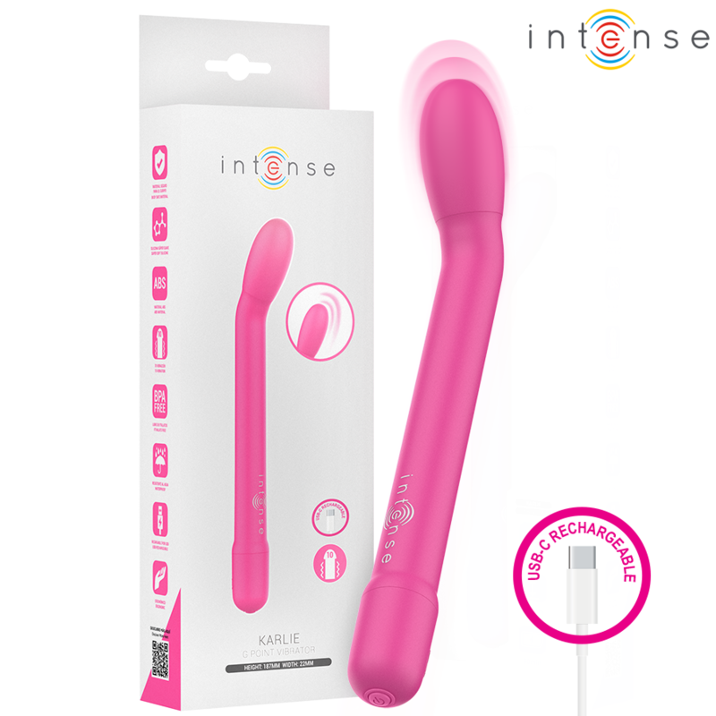 Intense High Tech-Karlie Stimolatore G-spot Ricaricabile · Vibratori (immagine 9)