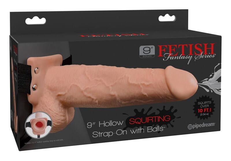Fetish Fantasy Series-Imbracatura con Dong 9 Cum-PVC 1 Fetish Fantasy Series-Imbracatura con Dong 9 Cum-PVC — PIPEDREAMS · Strap-on & Imbracature