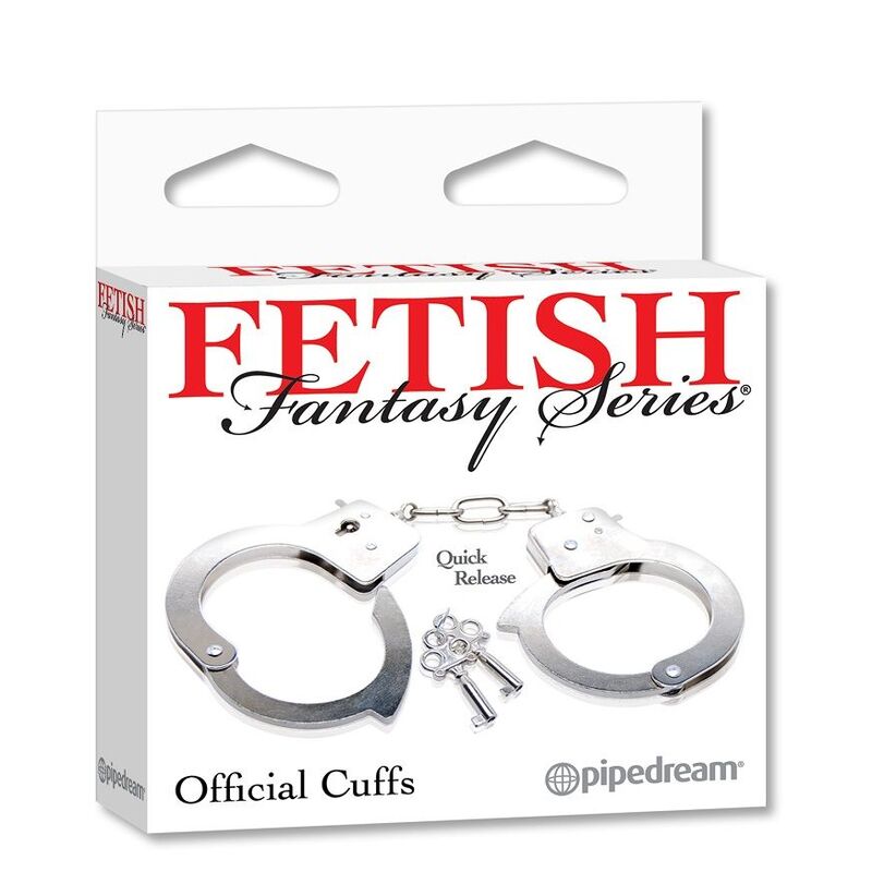 Fetish Fantasy Series-Manette ufficiali in metallo — PIPEDREAMS · Bondage & Manette