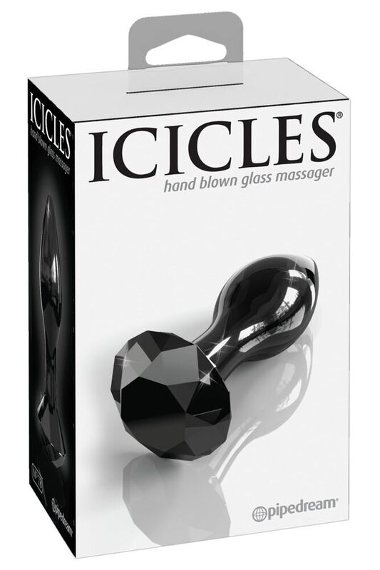 Icicles-N. 78 Plug anale di vetro 1 Icicles-N. 78 Plug anale di vetro — PIPEDREAMS · Accessori BDSM